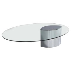 Table basse Lunario de Cini Boeri pour Knoll International, vintage italienne, moderne