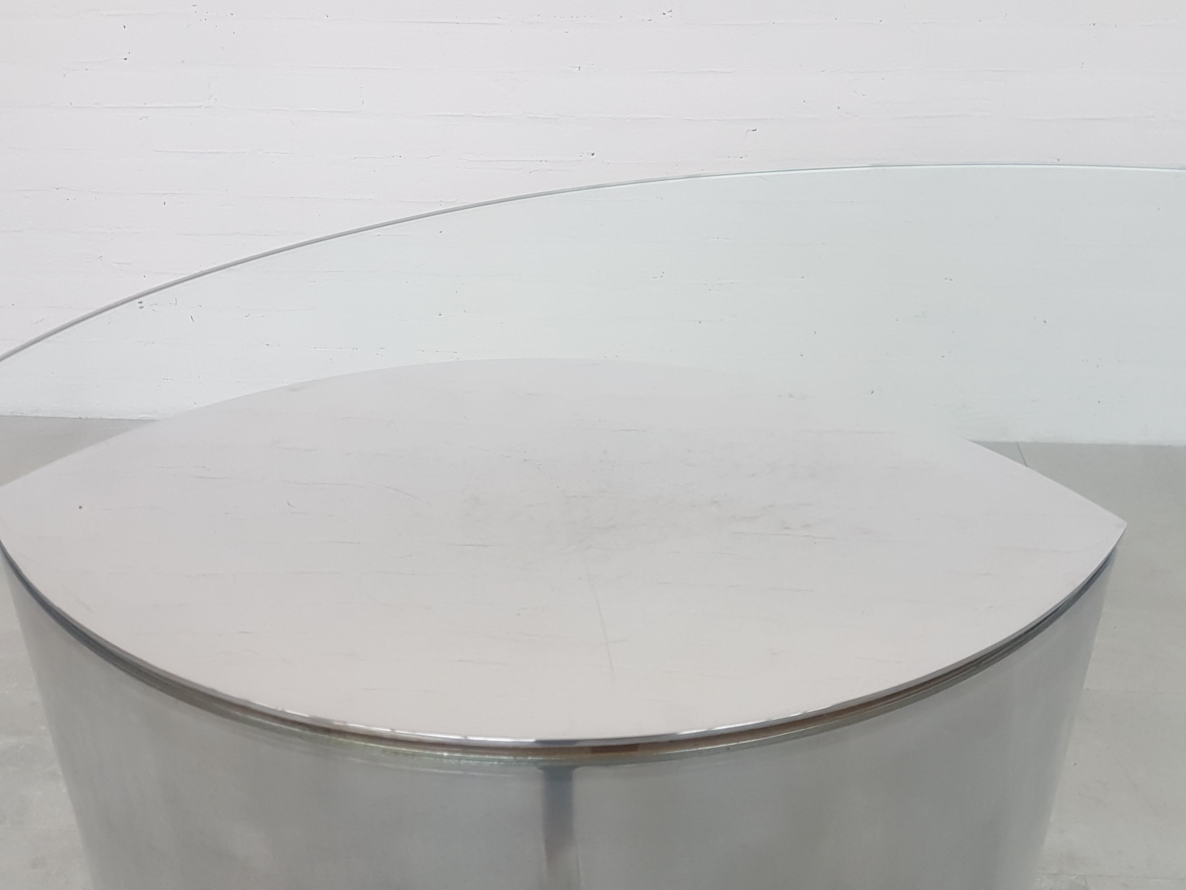 Lunario Oval Dining Table or Desk by Cini Boeri for Gavina Knoll 2