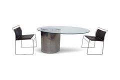 Lunario Oval Dining Table or Desk by Cini Boeri for Gavina Knoll