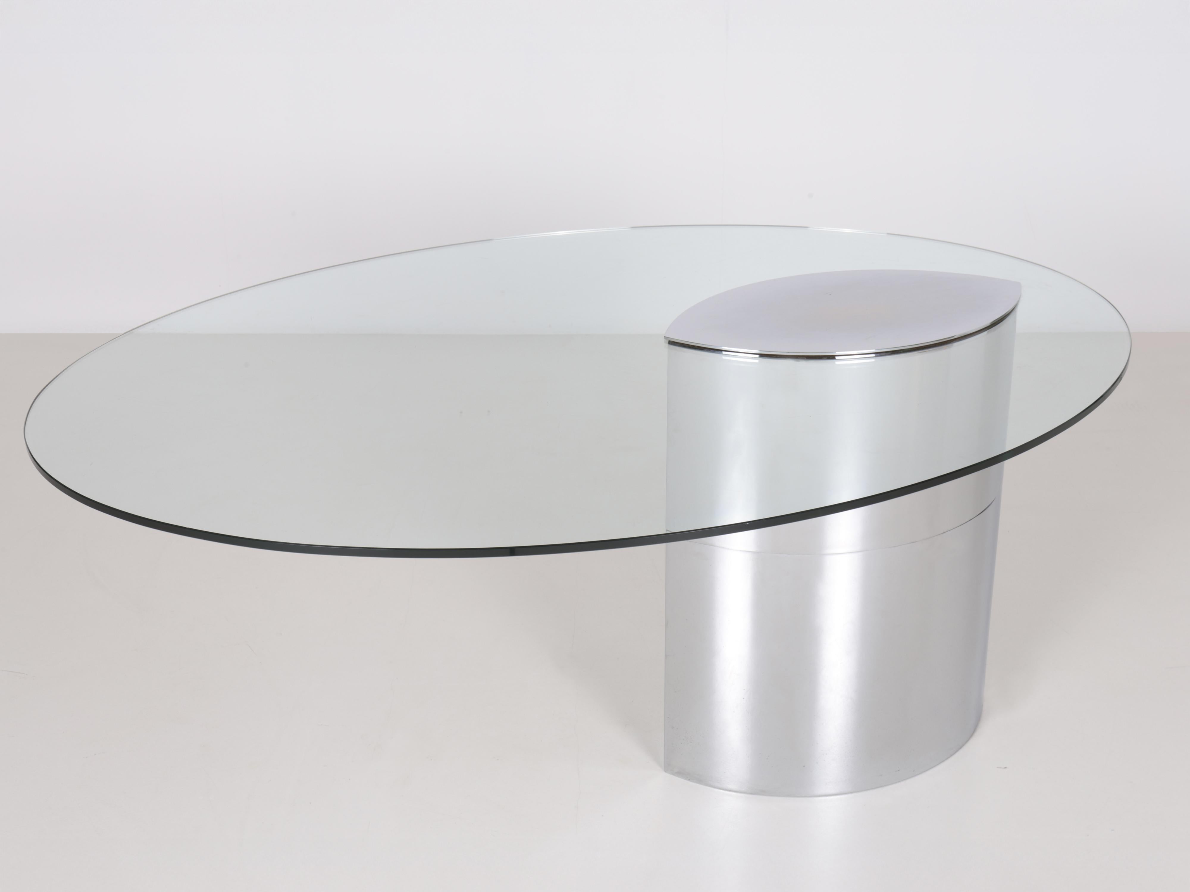 Mid-Century moderno Tavolo Lunario di Cini Boeri per Gavina, 1970 in vendita