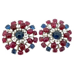 Ruby Clip-on Earrings