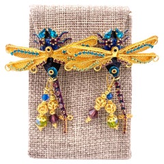 Lunch at the Ritz Damselfly Earrings