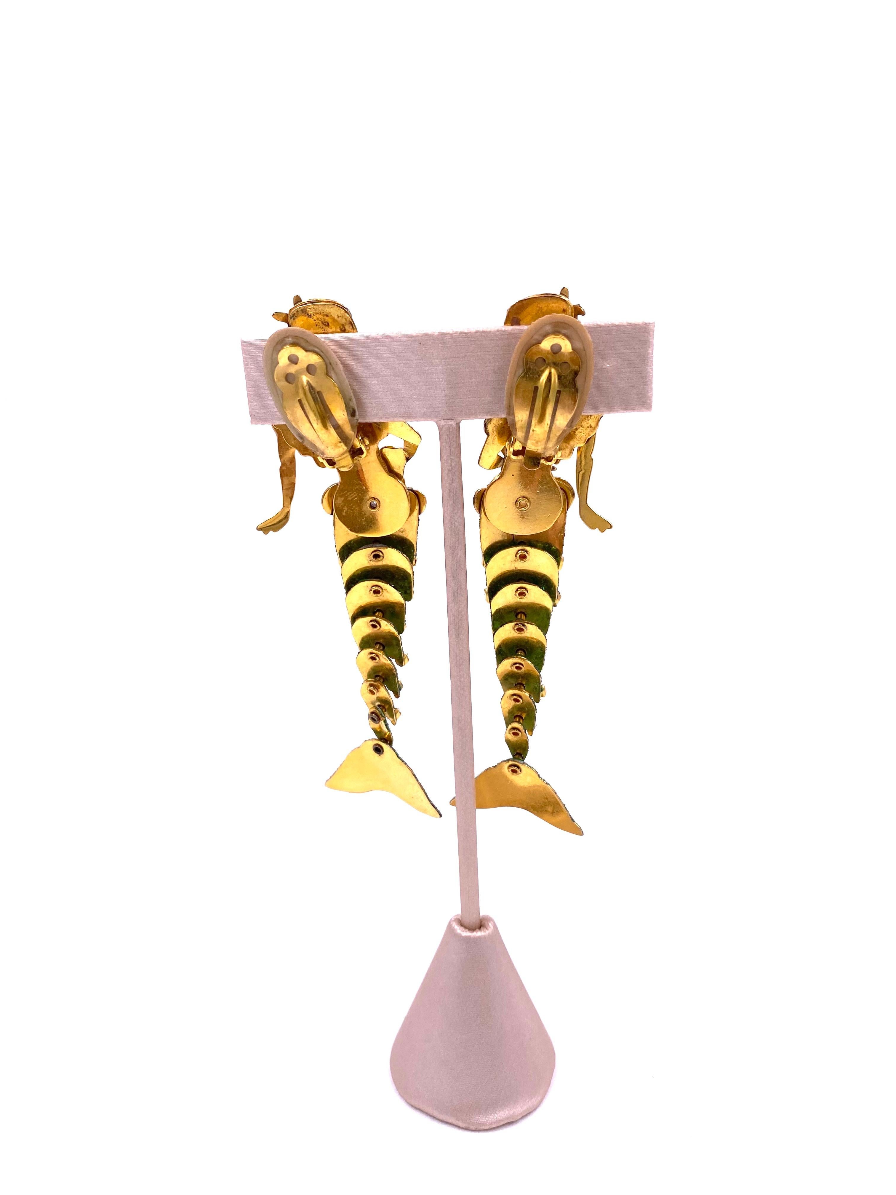 Women's Lunch at The Ritz Mermaid Earrings