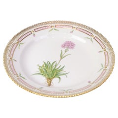Speiseteller Dekoration Nr. 20/3550 Flora Danica von Royal Copenhagen aus den 1960er Jahren