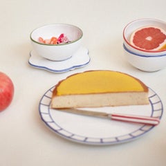 Lunch Plate, Royal Blue Fence Jore Copenhagen