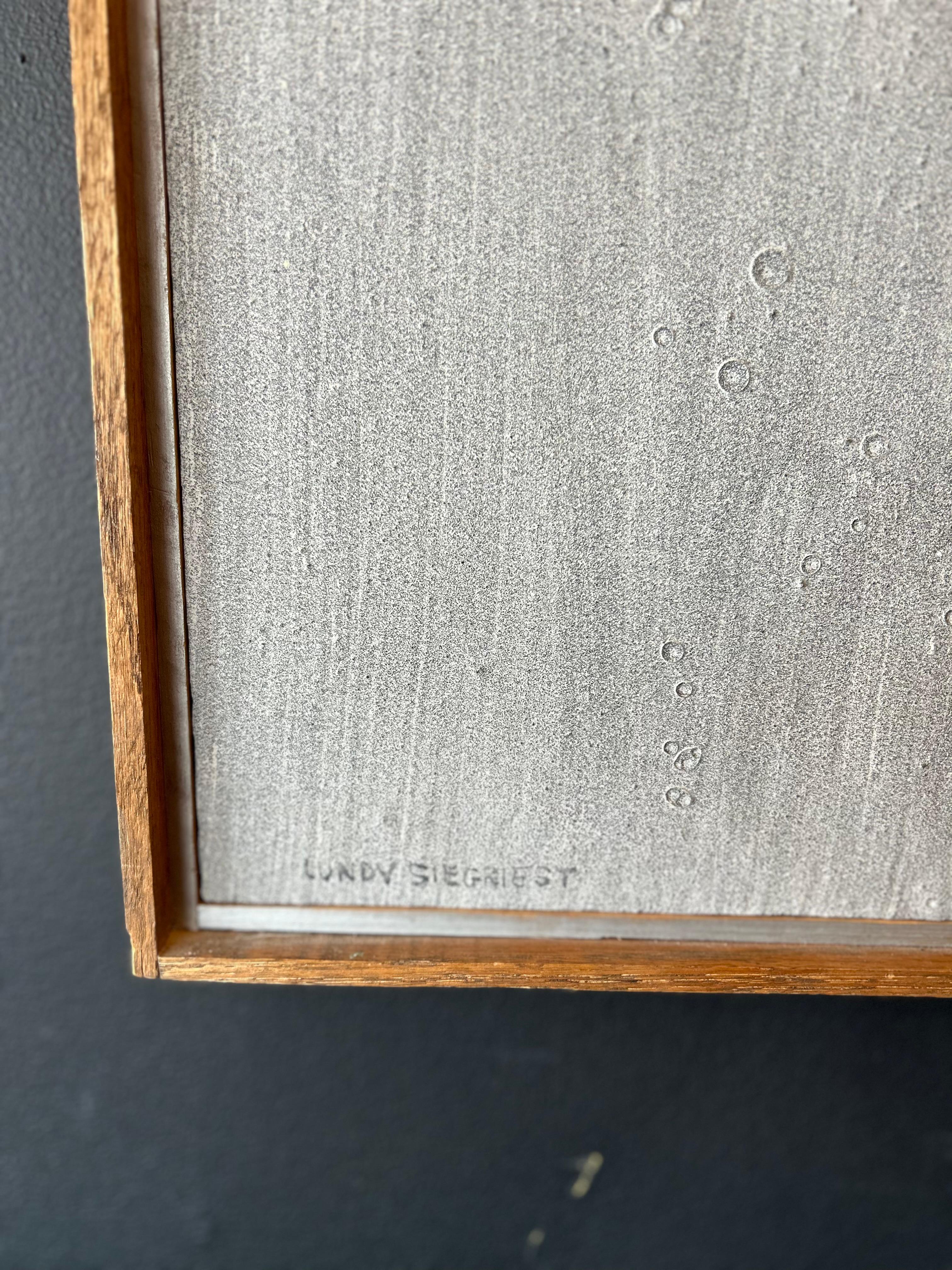 Lundy Siegriest Mixed Media 1960’s Abstract Painting In Good Condition In Phoenix, AZ