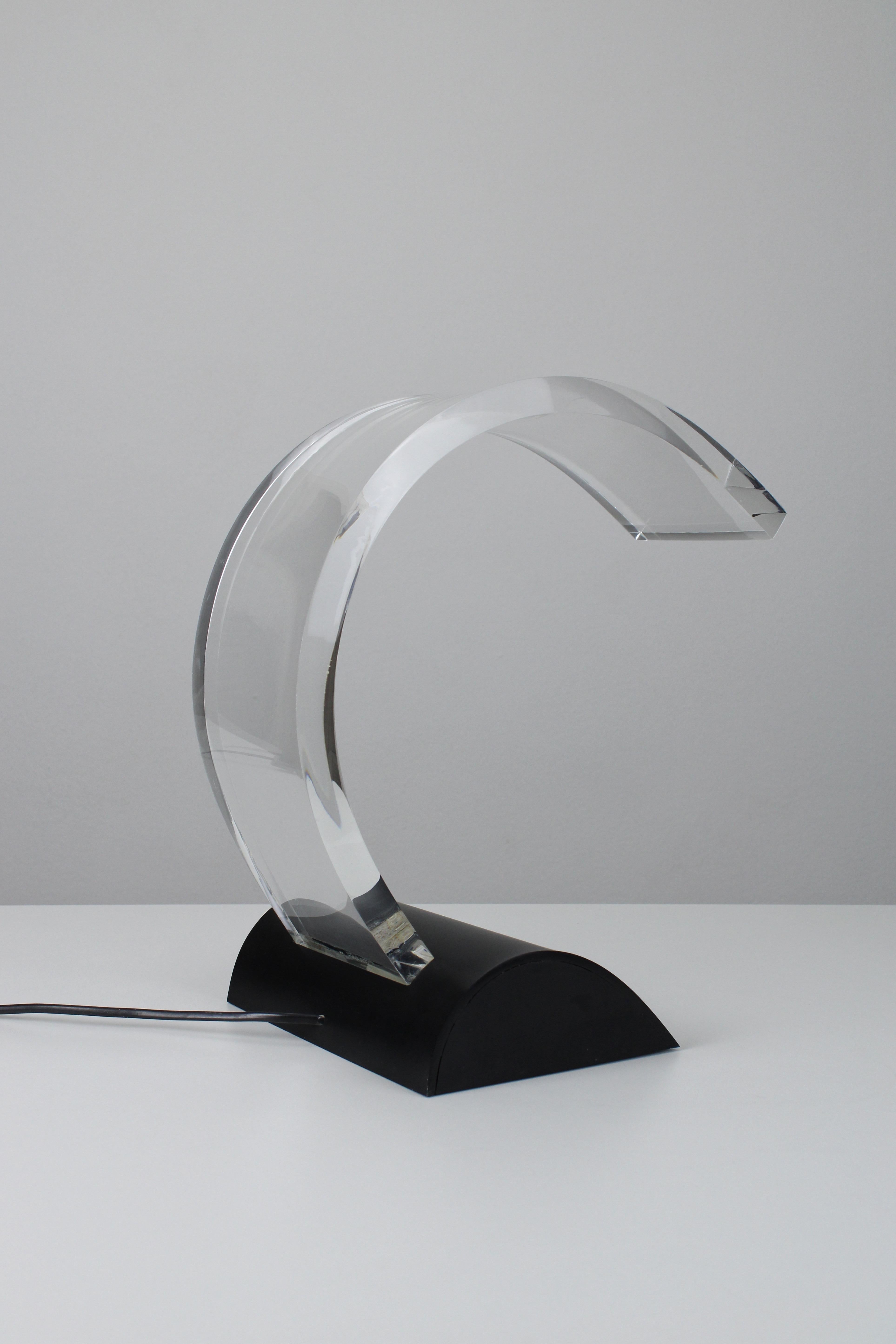 Late 20th Century Lune Desk Lamp by Wout Wessemius, 1982