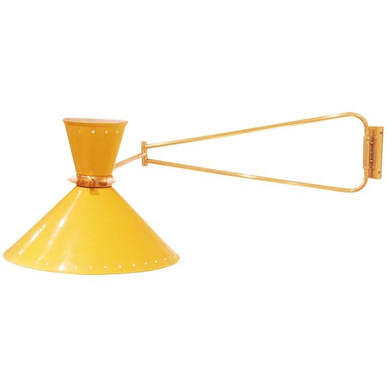 French Lunel Adjustable Wall Light