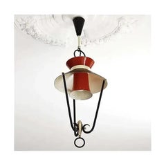 Lunel French Midcentury Ceiling Light, 1950s