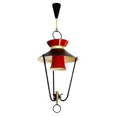 Lunel Midcentury French Ceiling Light, 1950s