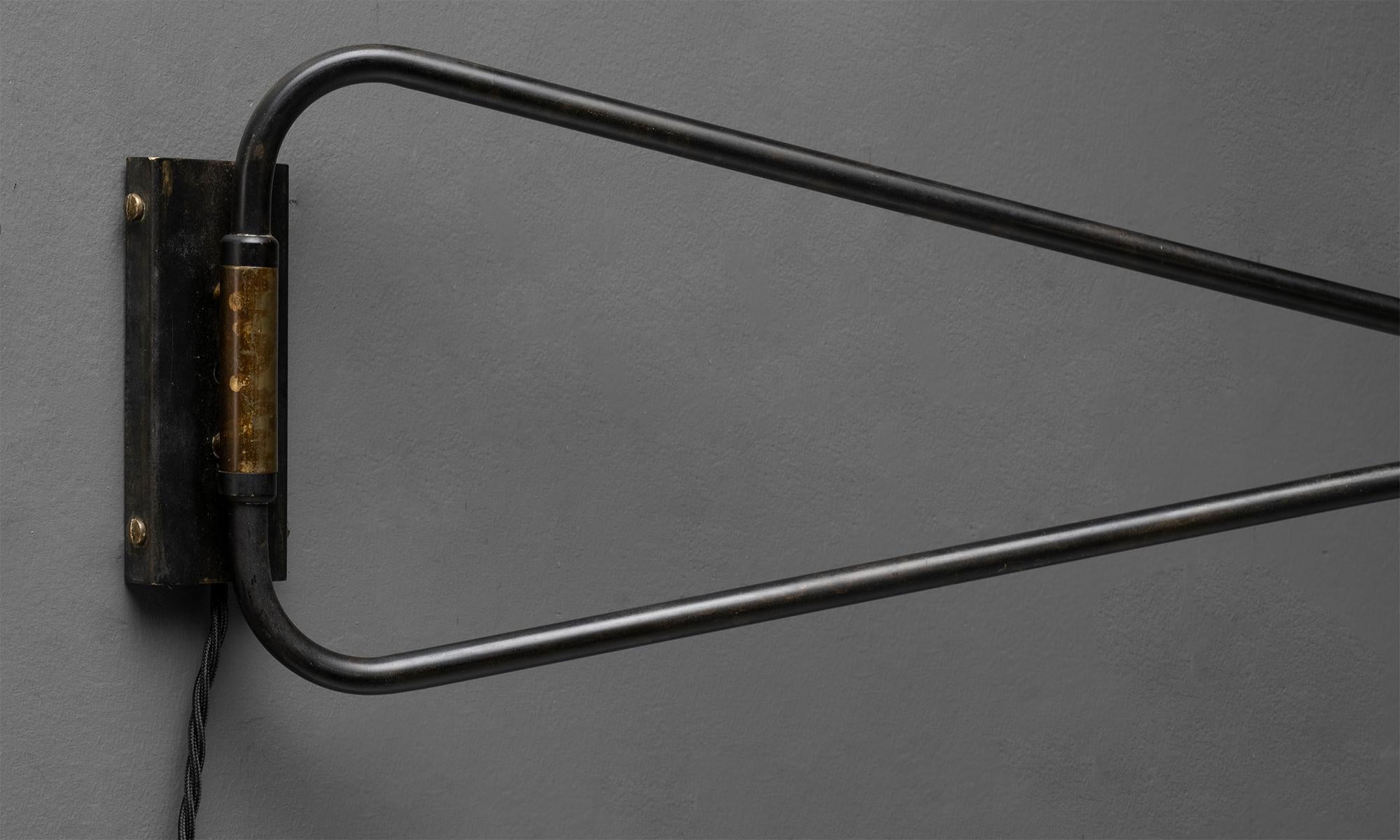 Mid-20th Century Lunel Wall Sconce, France circa 1958 For Sale
