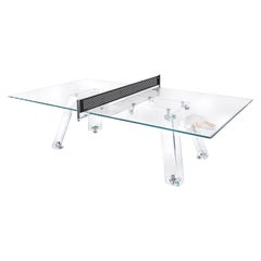 Lungolinea Chrome Edition, Ping Pong Table, by Impatia