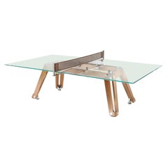 Lungolinea Wood, Contemporary Design Table Tennis/ Ping Pong Table by Impatia