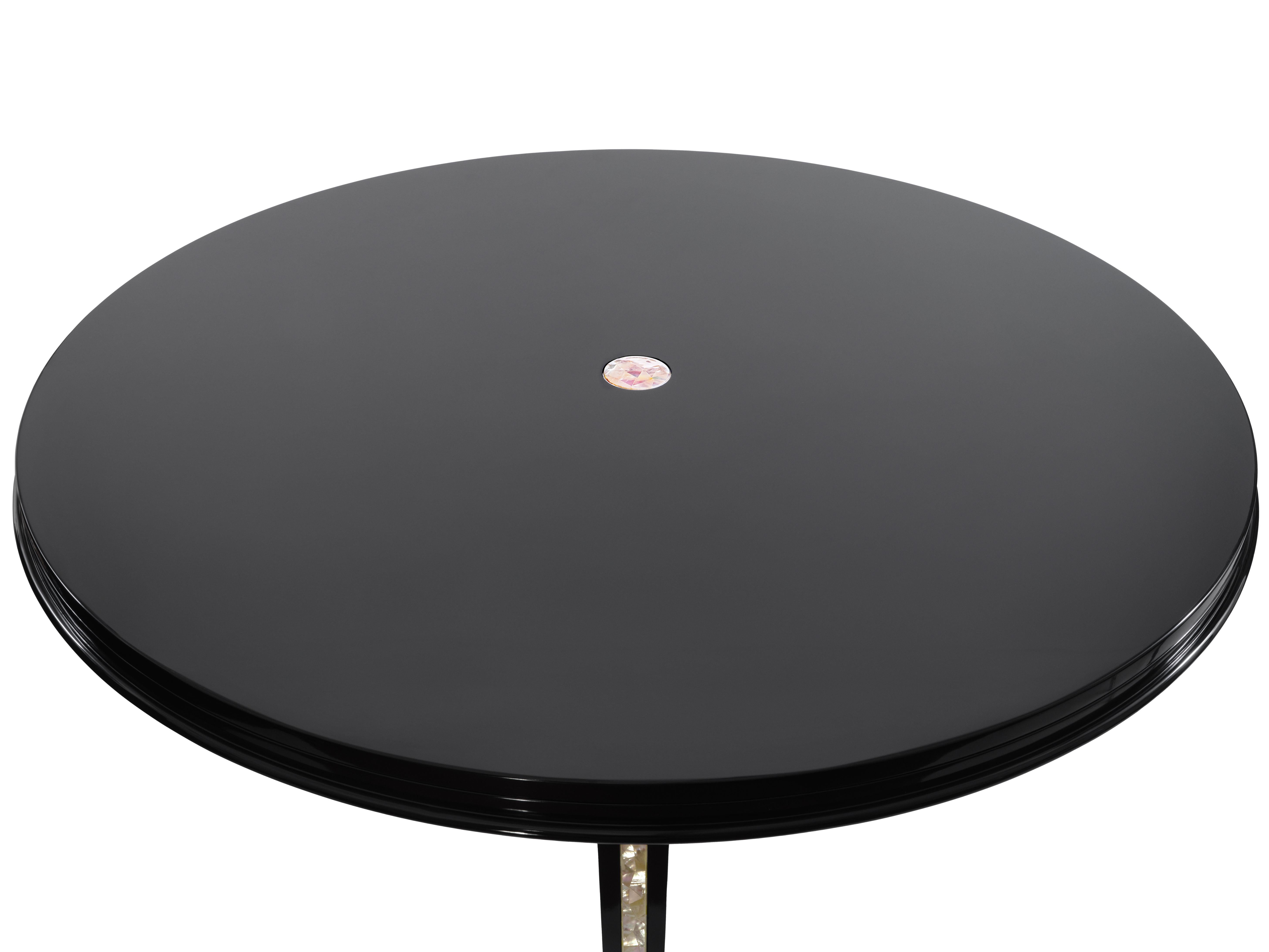 Table de salle à manger Lunisolar en bois massif et contreplaqué multicouche par Artempo Neuf - En vente à Geneve, CH