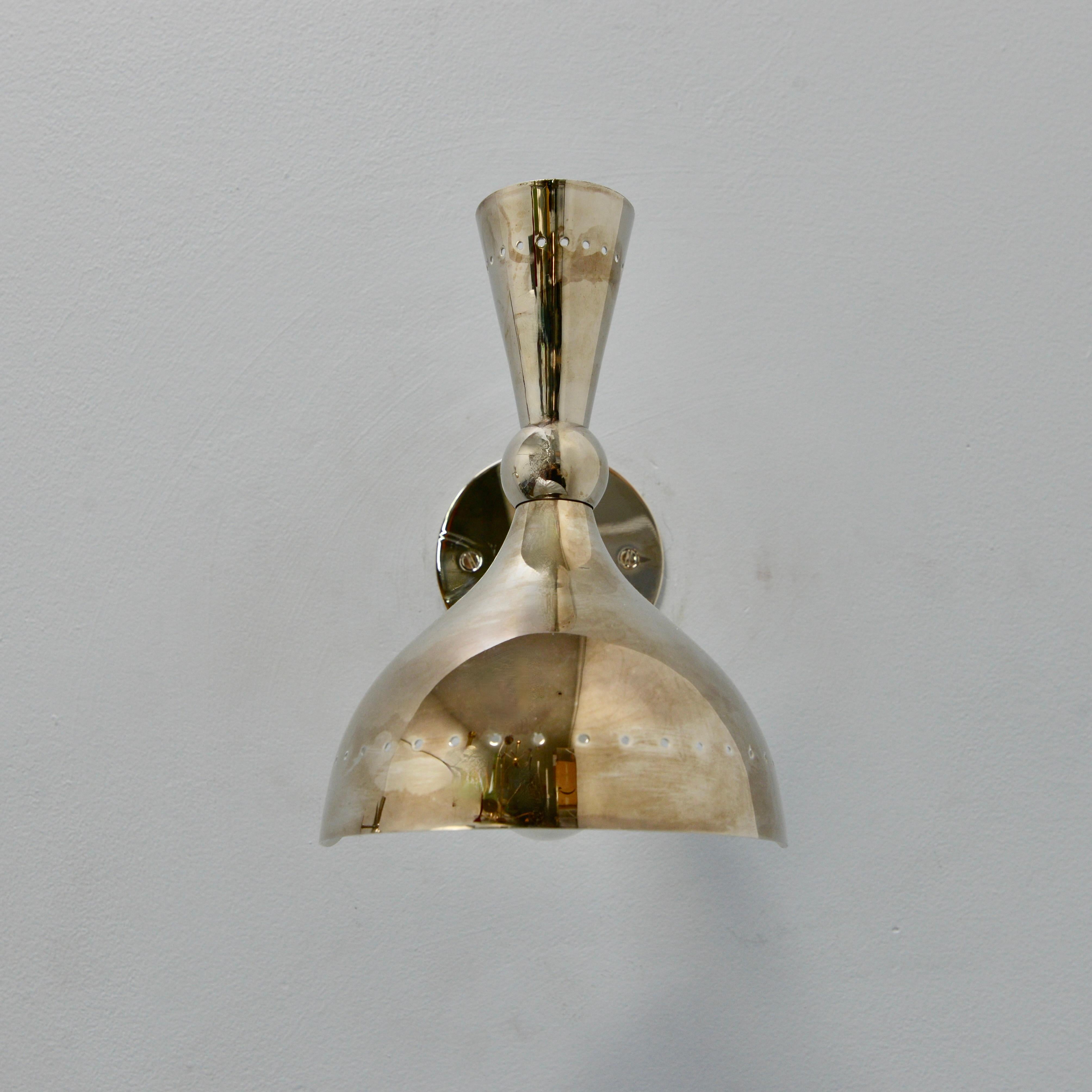 Mid-Century Modern LUnnone Sconce AS For Sale