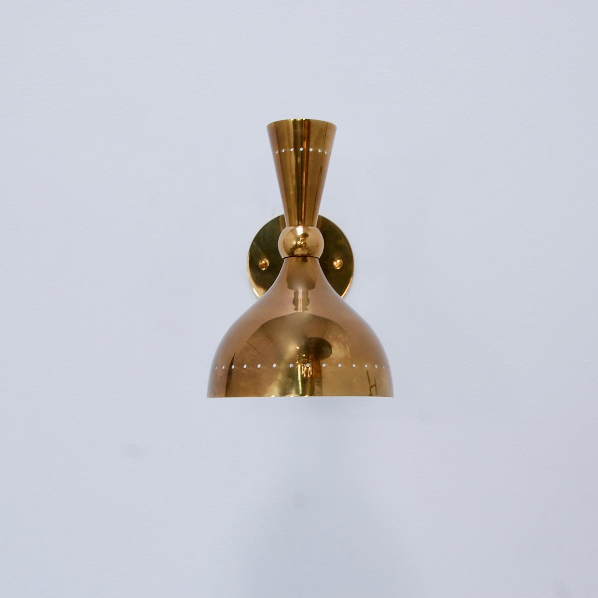 Mid-Century Modern LUnnone Sconce For Sale