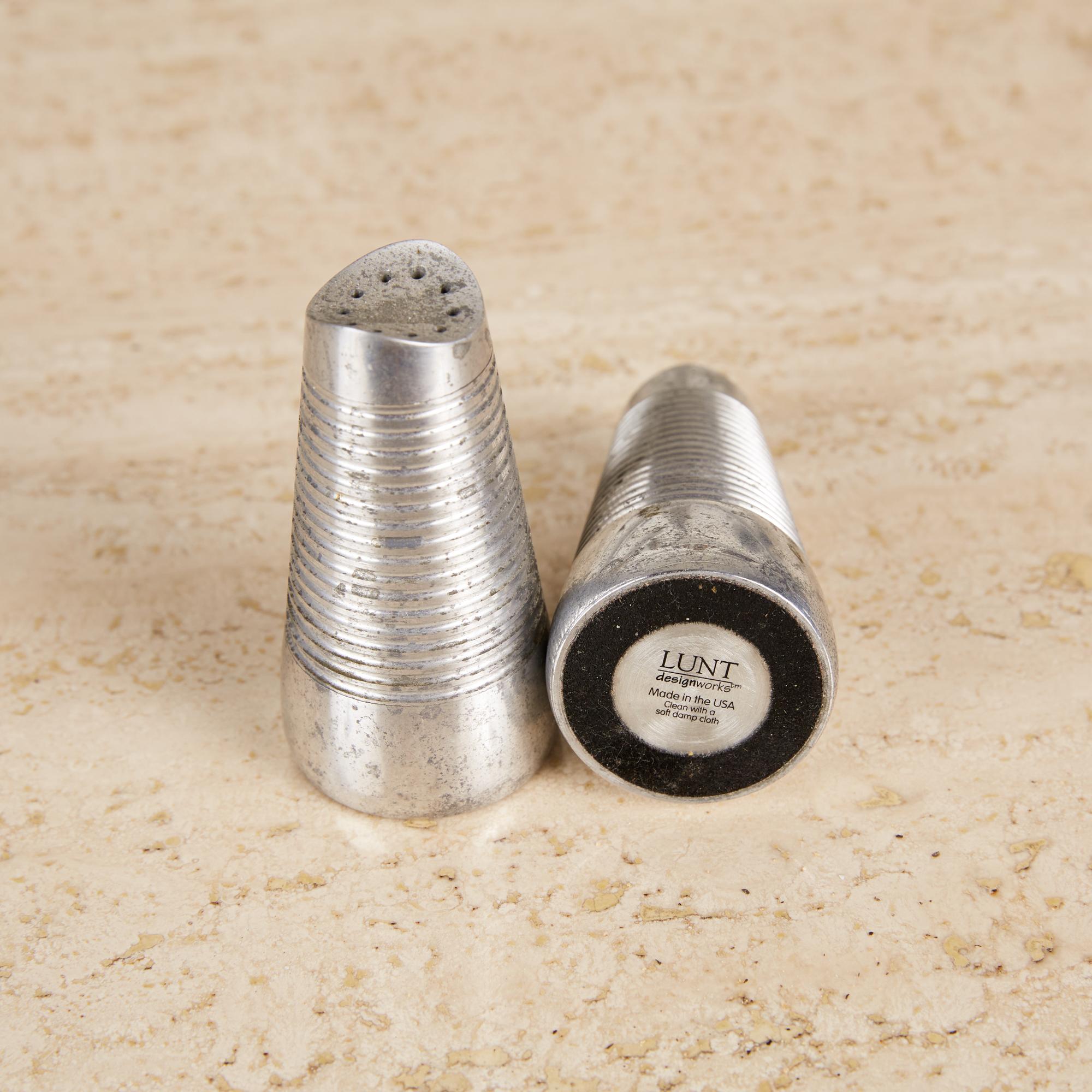 20th Century Lunt Design Works Salt & Pepper Shakers For Sale