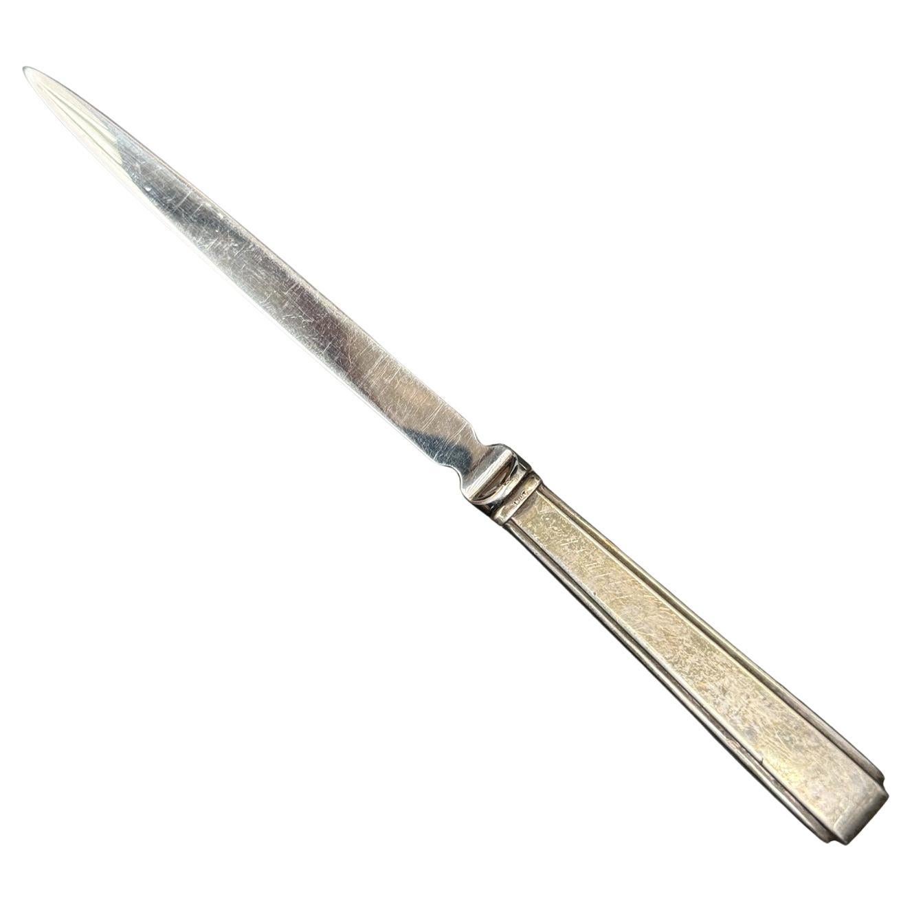 Lunt Silversmith Letter Opener Sterling 925 Desk Set im Angebot