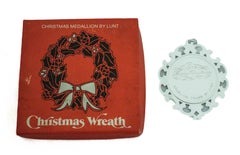 Lunt Silversmiths Sterling Silver & Enamel Christmas Ornament – 1978