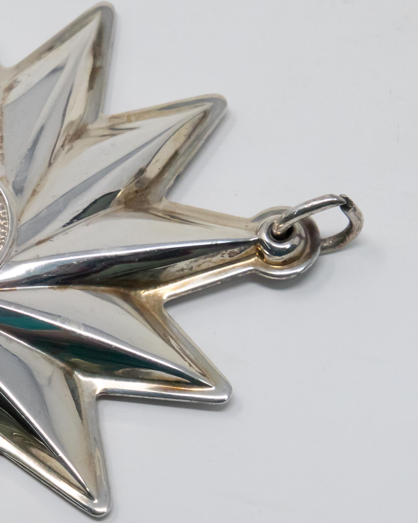 American Lunt Sterling Spiral Star, 1999 For Sale