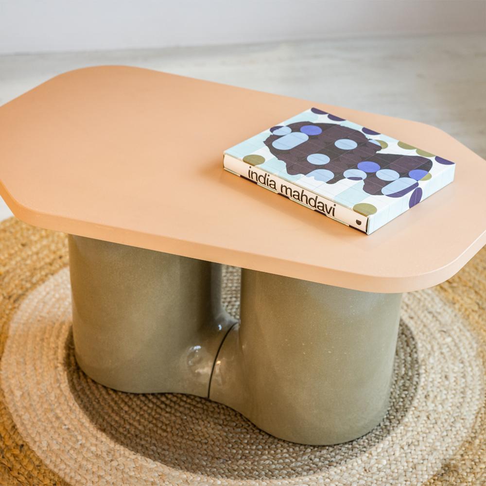 Table basse Luo 2 Modules One of a Kind Intérieur/Extérieur par MANUFACTURE XXI Neuf - En vente à Geneve, CH