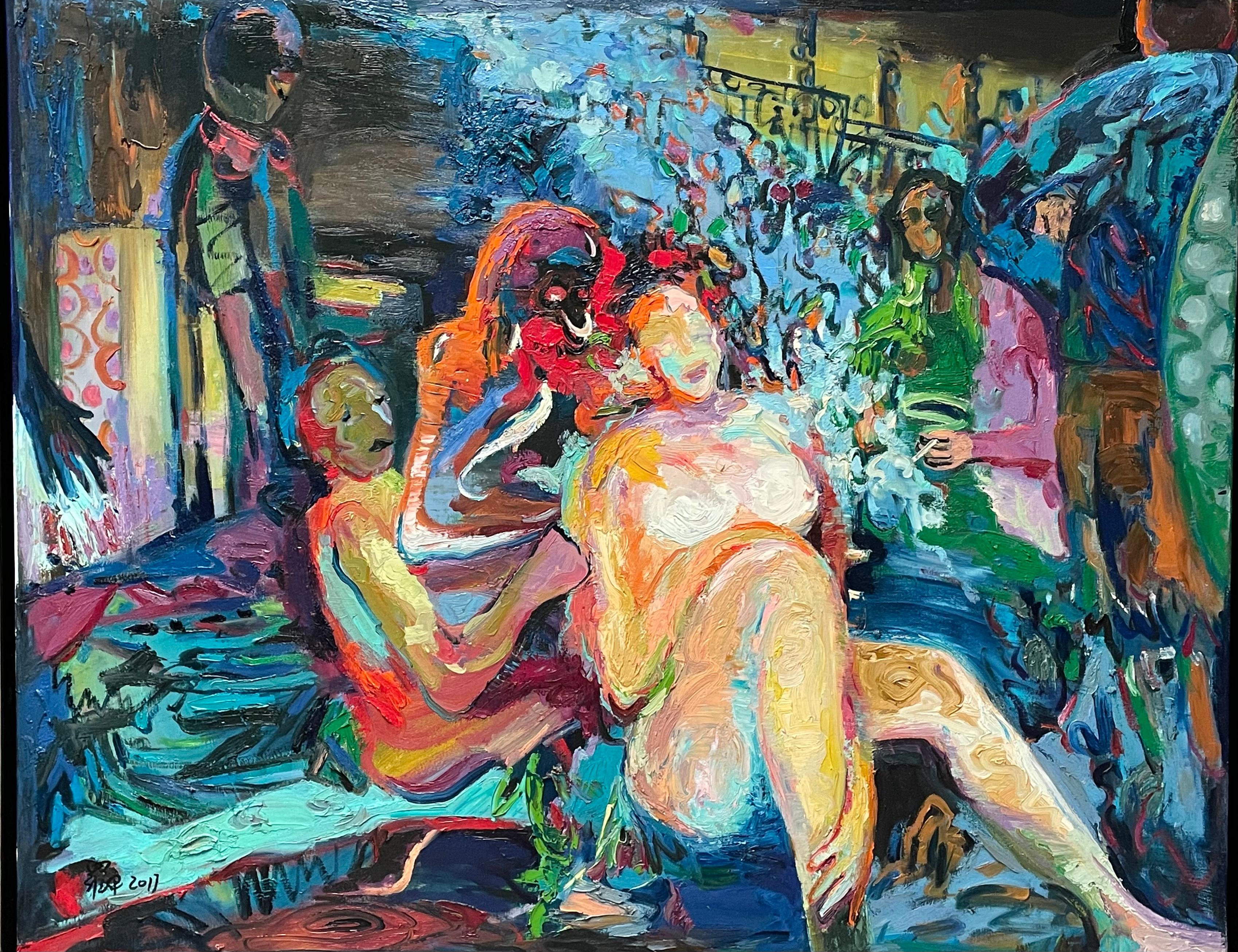 Art contemporain chinois de Luo Yi - Les hommes sont de Mars, les femmes de Vénus n° 2