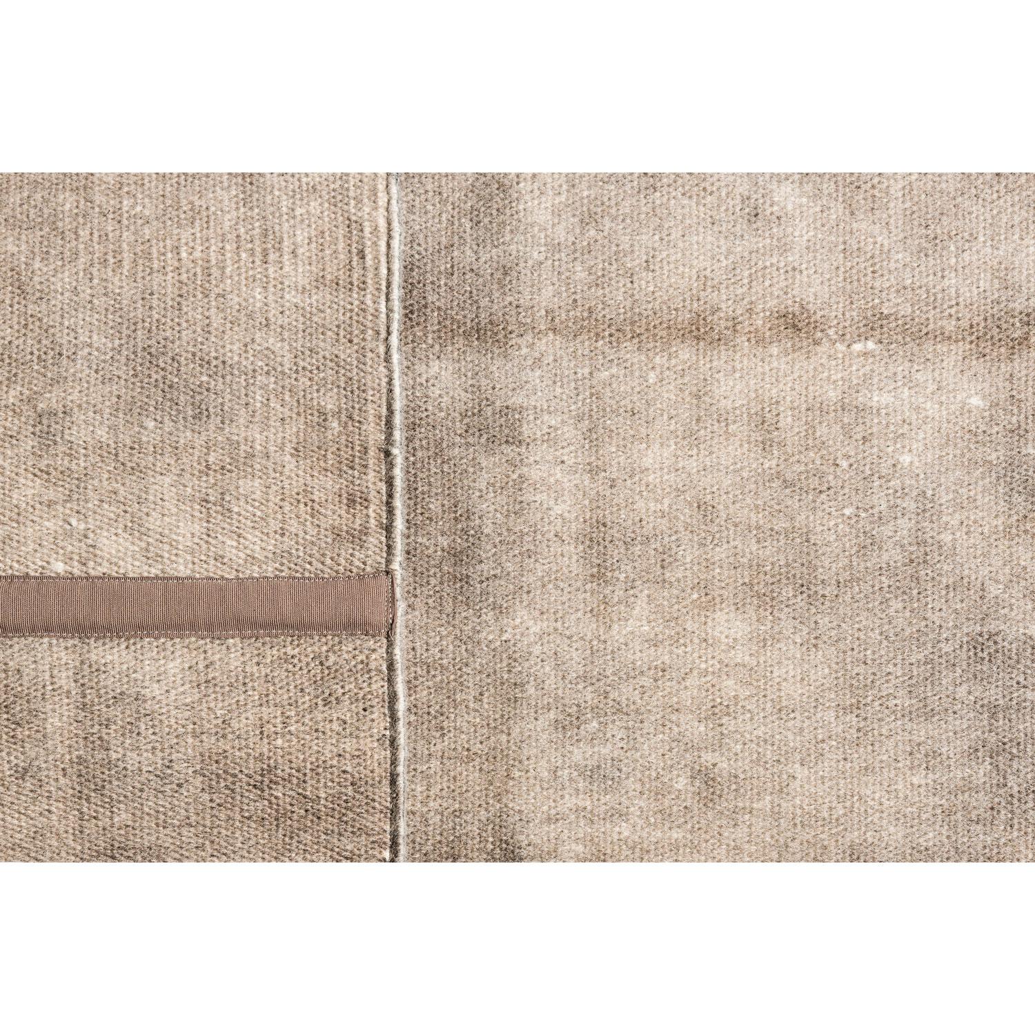 21st Century Wool Thin Natural Washable Grey Rug by Deanna Comellini 260x350 cm In New Condition For Sale In Bologna, IT