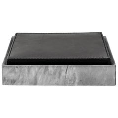 Luoghi Relazionali, Contemporary Storage or Sculptures in Marble and Leather