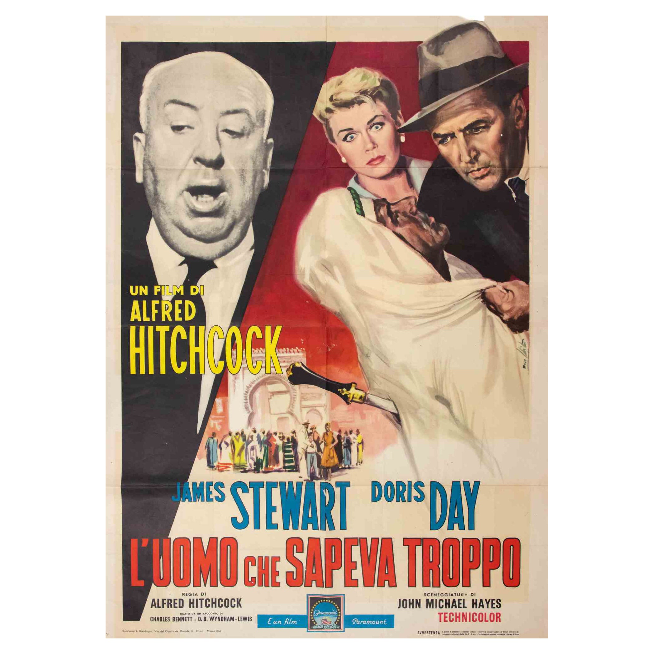 L
Uomo che Sapeva Troppo (Der Mann, der zu viel wusste), 1956