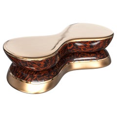 Couchtisch „L'uovo“ mit Bronze, handgefertigt, Istanbul