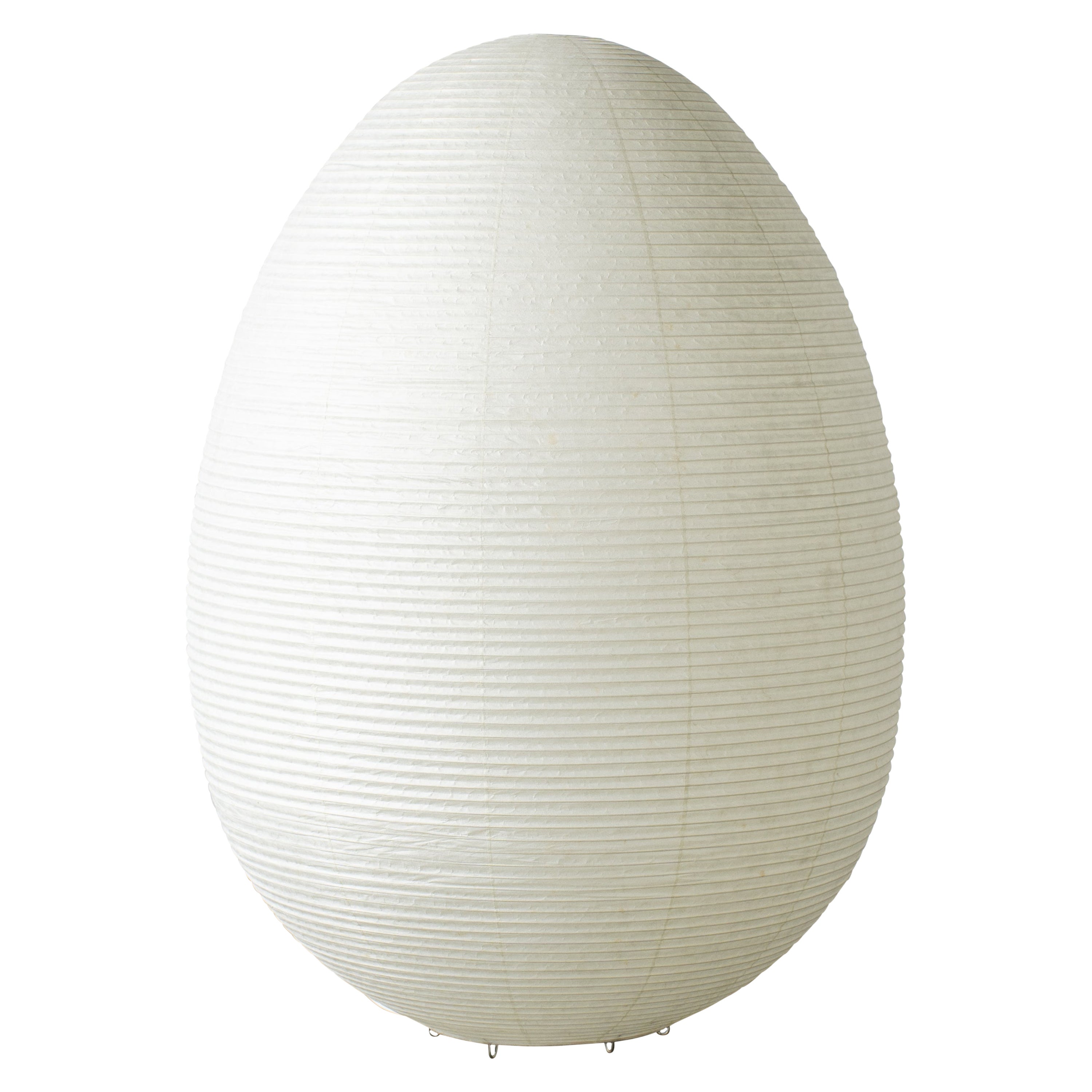 L
uovo Washi Japanese Paper Shade Floor Lamp Shigeru Uchida Akari style