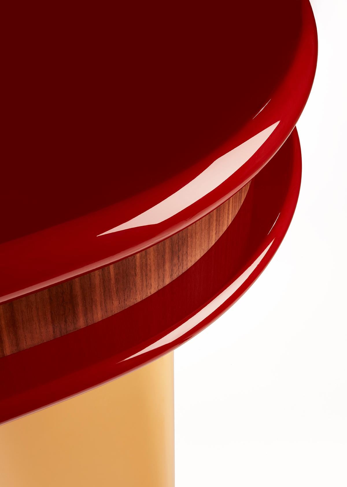 Lacquered Lupa Desk by Gisbert Pöppler For Sale