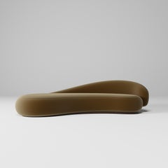 Lupa Sofa 260, Flexible Velvet Fabric, Designed by Mehmet Orel for Studio Kirkit
