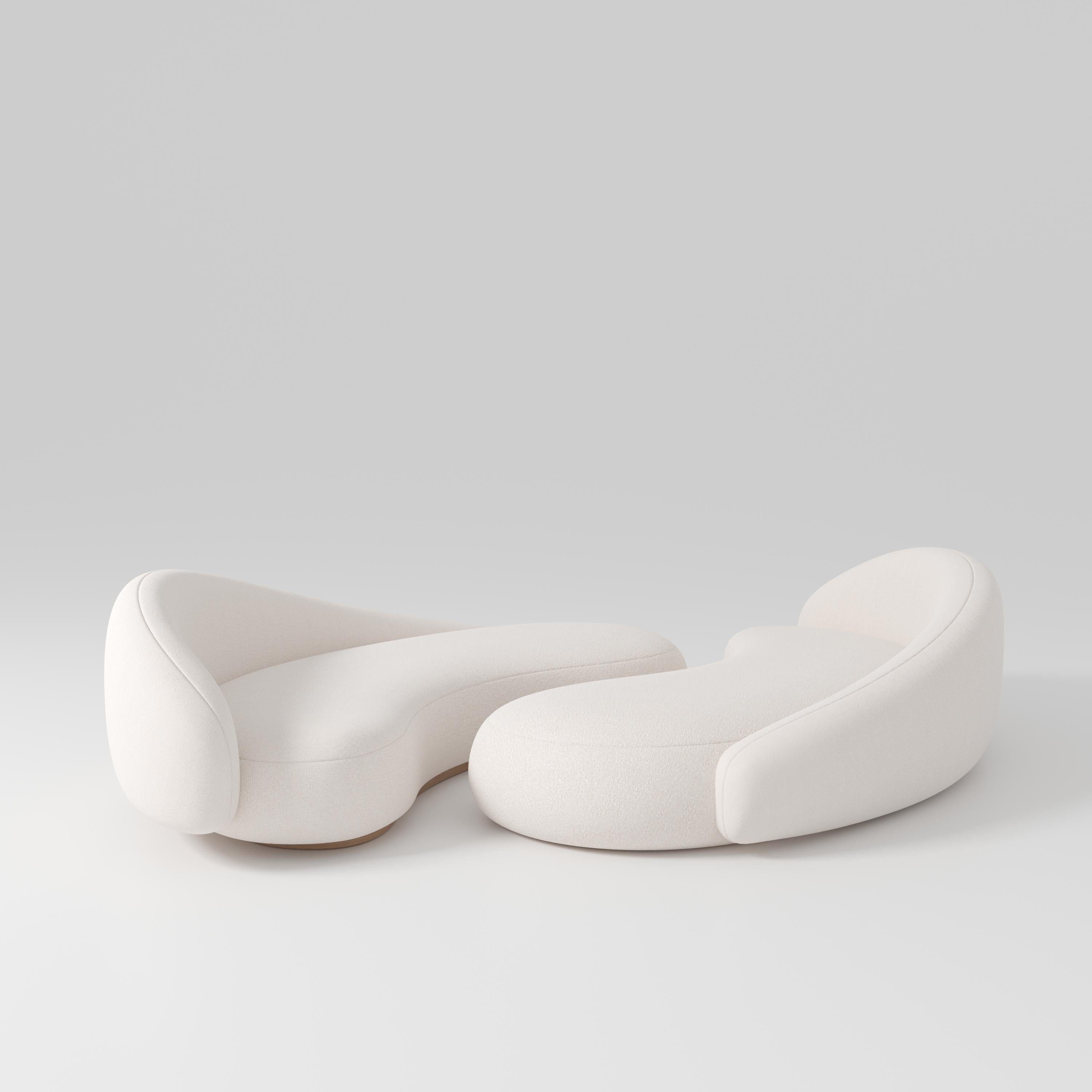 Contemporary Lupa Sofa, Organic Modern, Designed by Mehmet OREL for Studio Kirkit For Sale