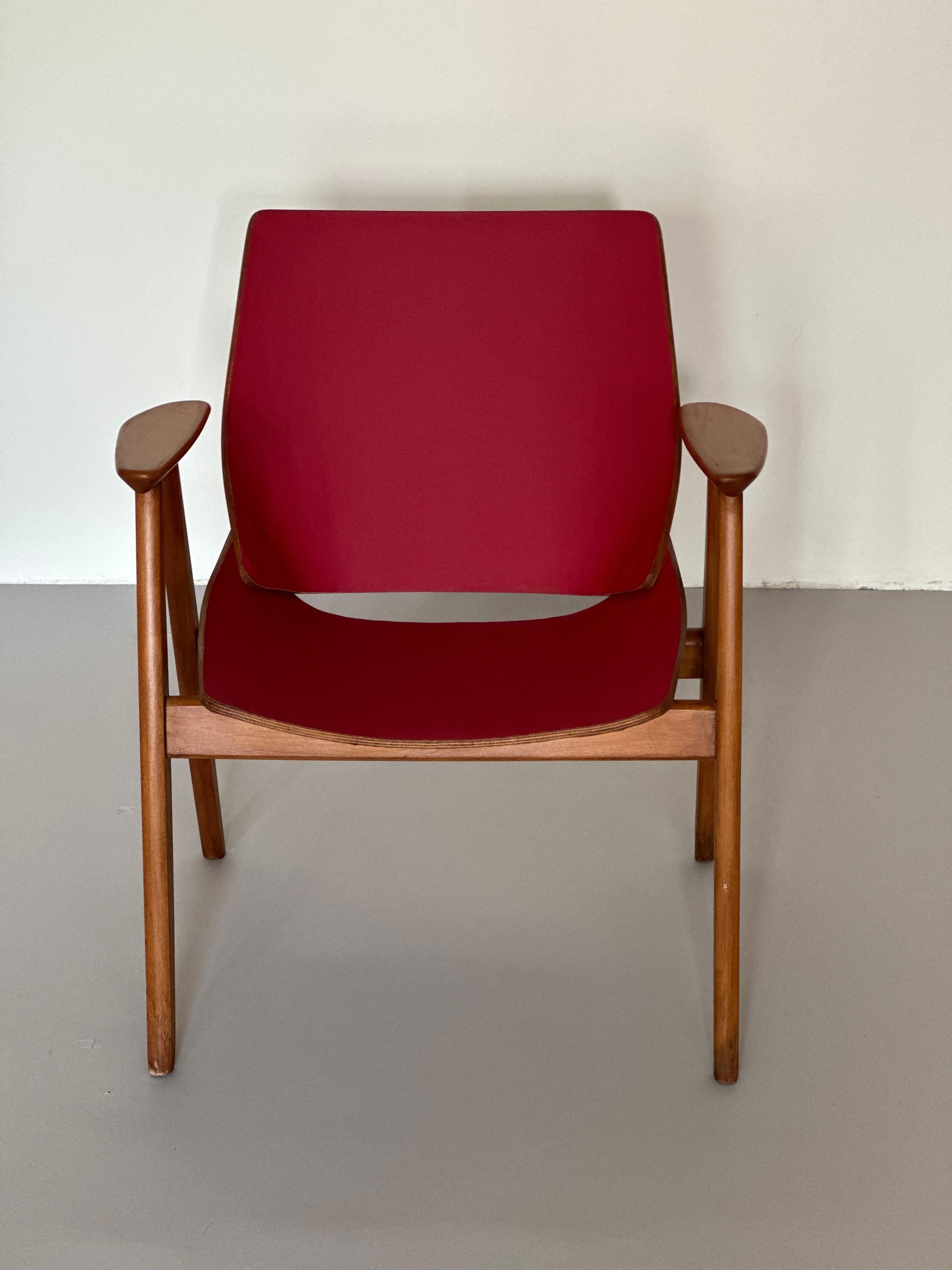 Lupina chair by Niko Kralj for Stol Kamnik Slovenia 1950s.