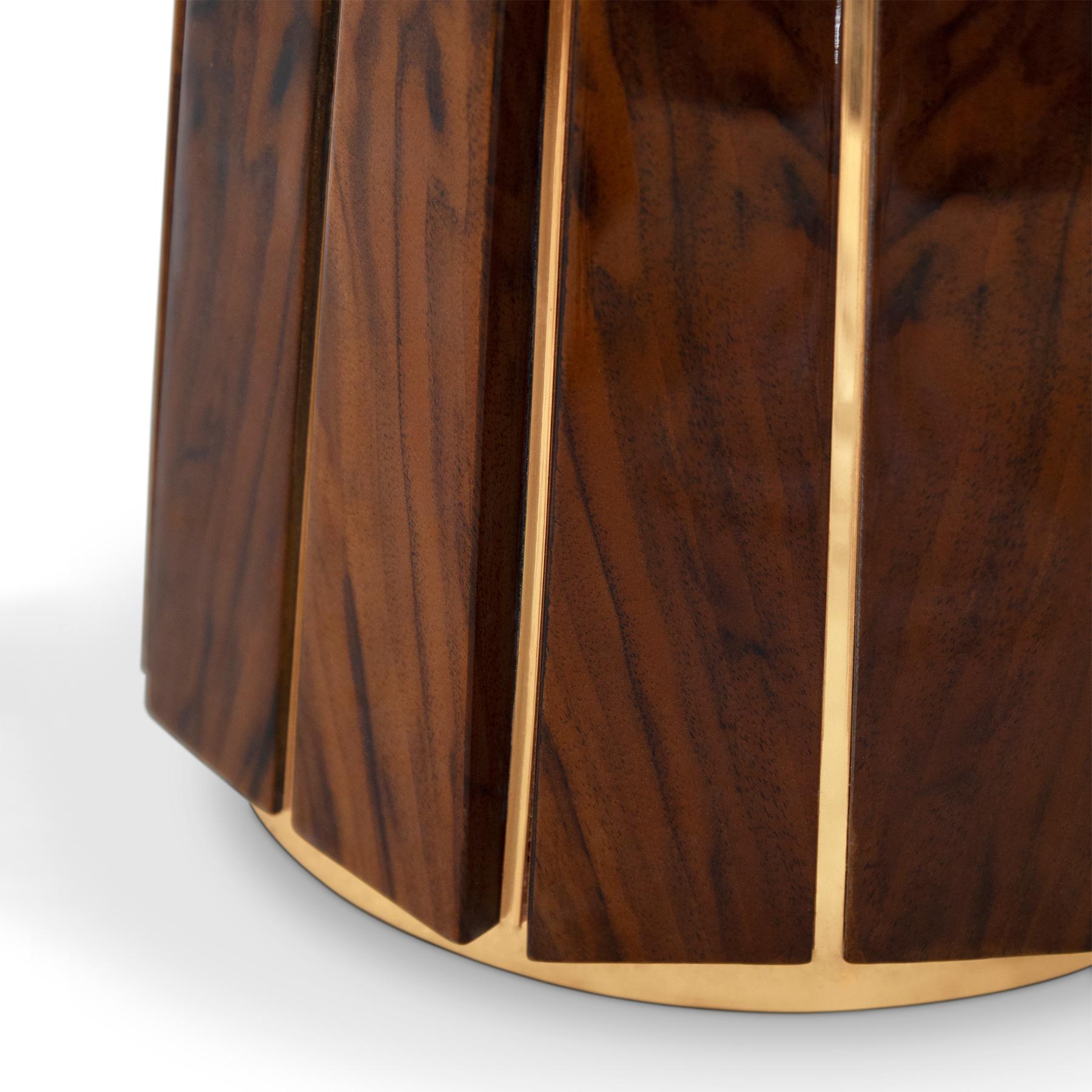 Laiton Table d'appoint Lupus en vente