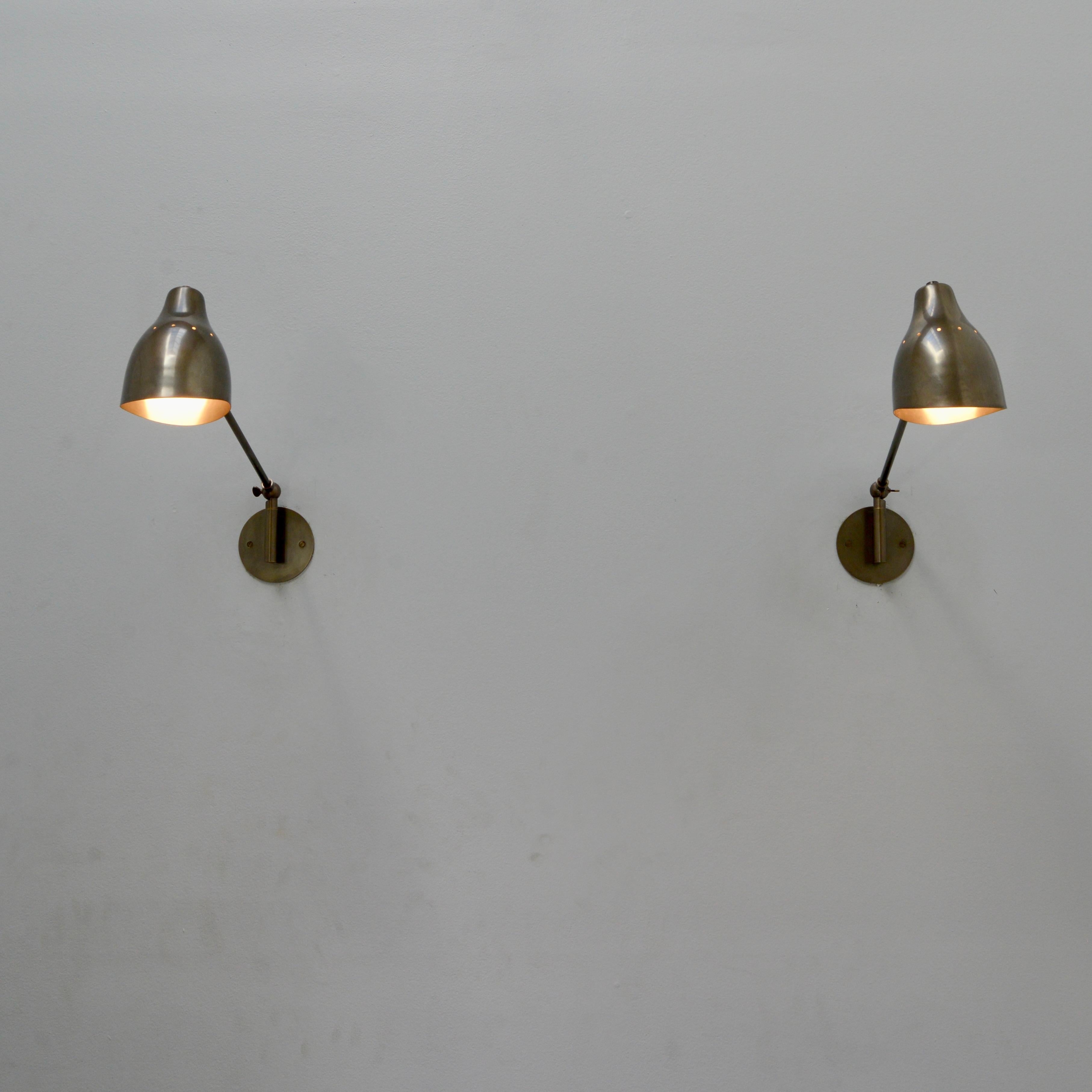 Mid-Century Modern LUread FS Sconce DAB For Sale
