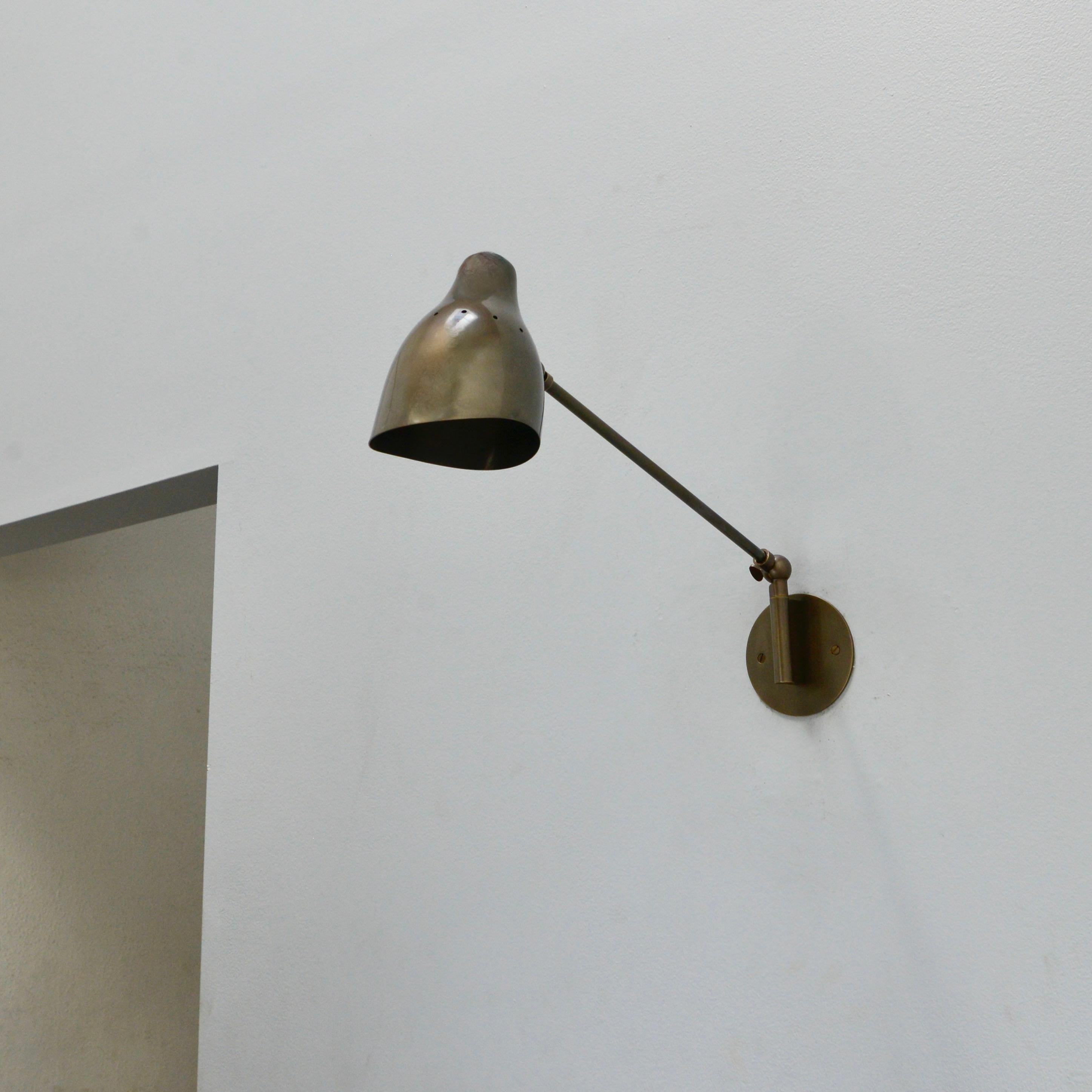 Brass LUread FS Sconce DAB For Sale