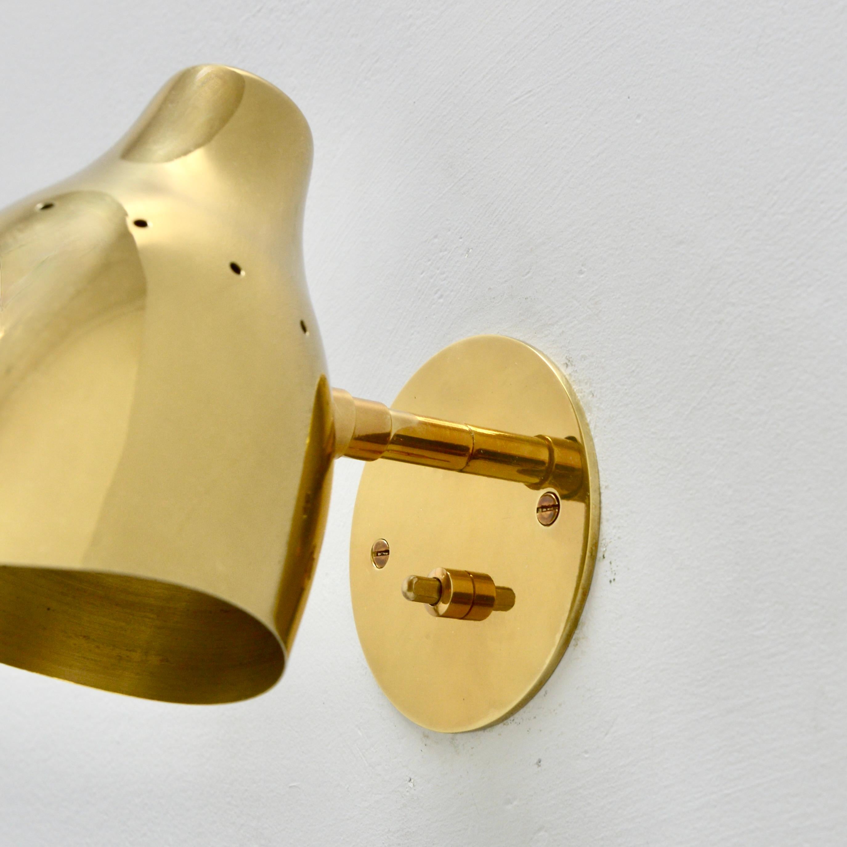 American Luread Spot Sconce 'S' BR For Sale