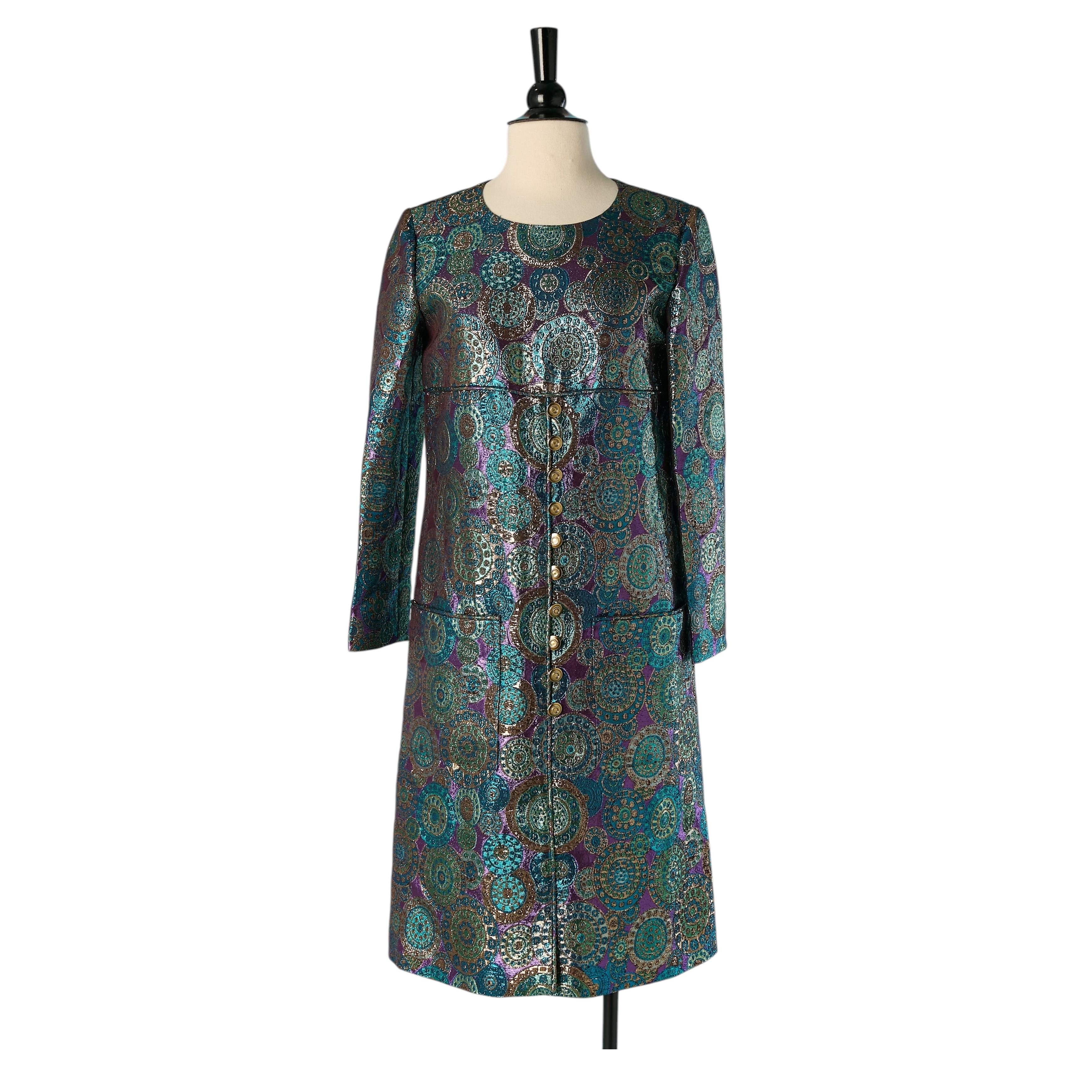 Robe de cocktail en lurex CHRISTIAN DIOR BOUTIQUE