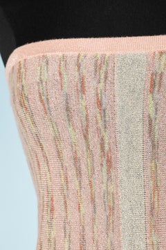 Lurex knit bustier dress Missoni