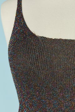 Lurex slip dress M MISSONI