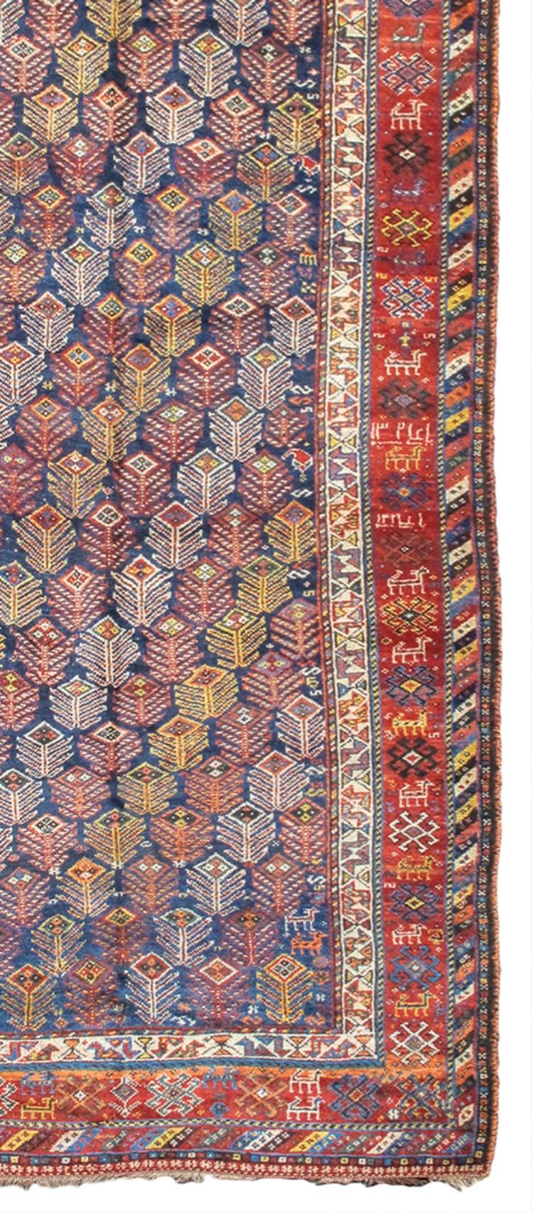 Hand-Knotted Luri Long rug For Sale