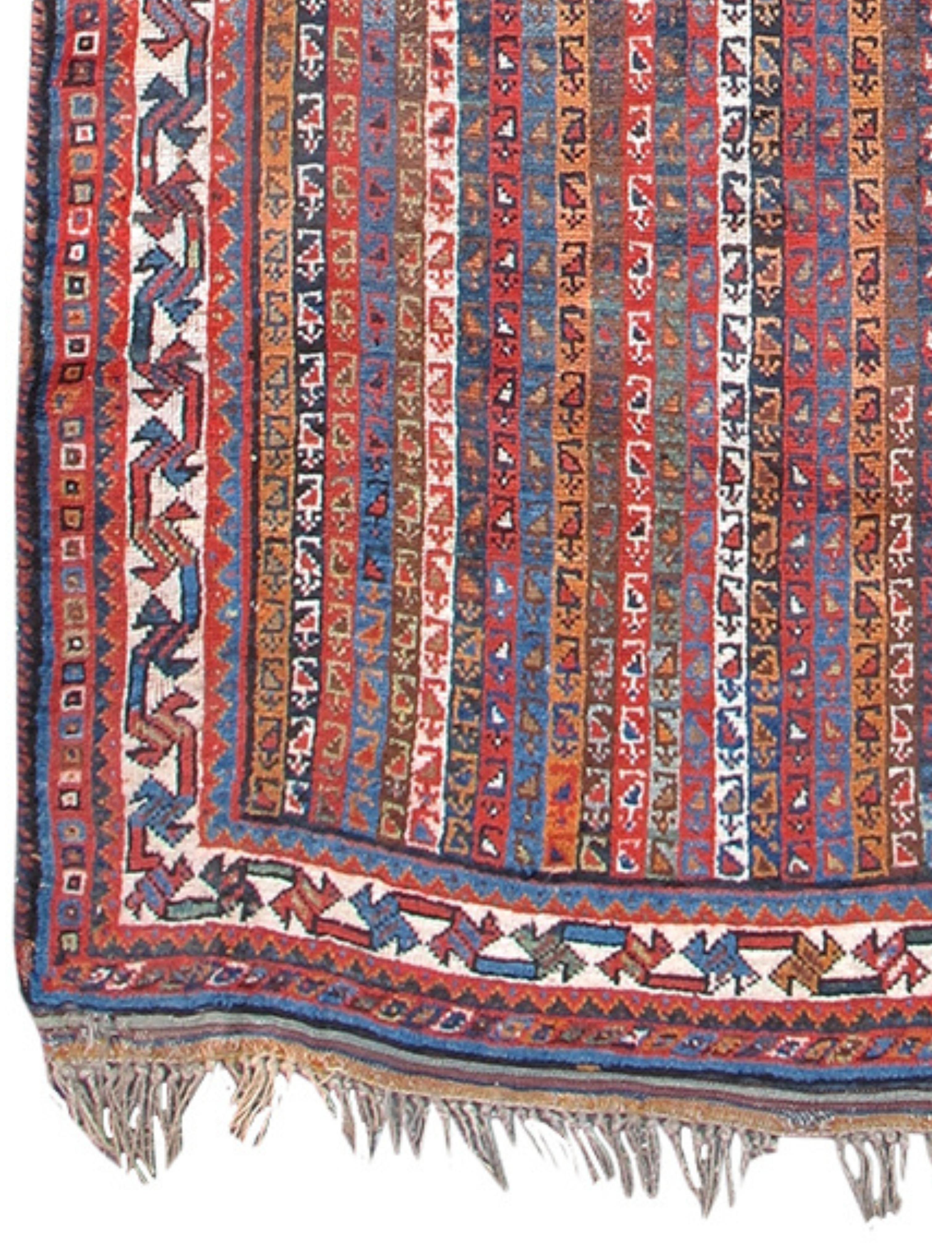 Luri-Teppich, um 1900 (Wolle) im Angebot