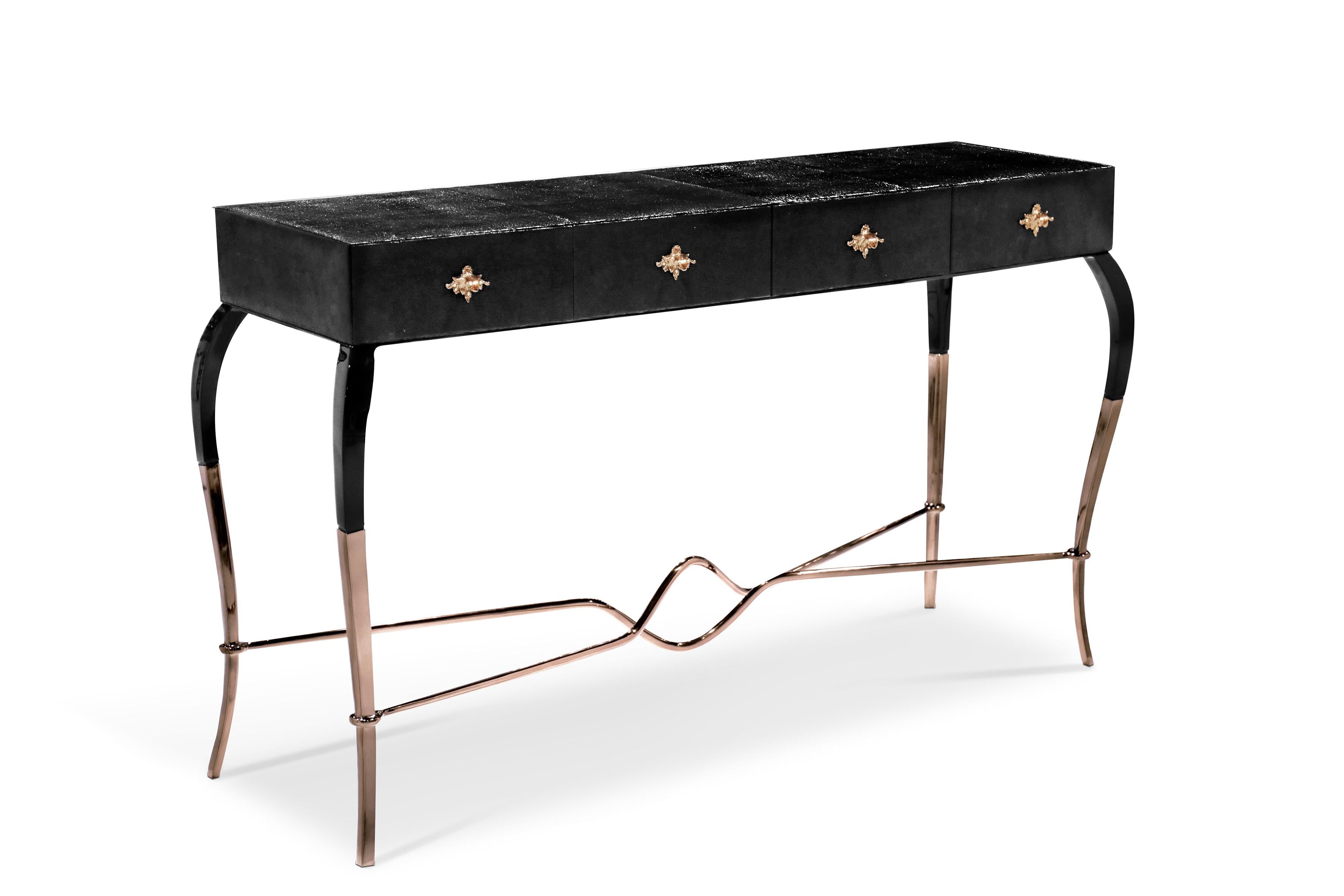 Art Deco Luridae Console Table For Sale