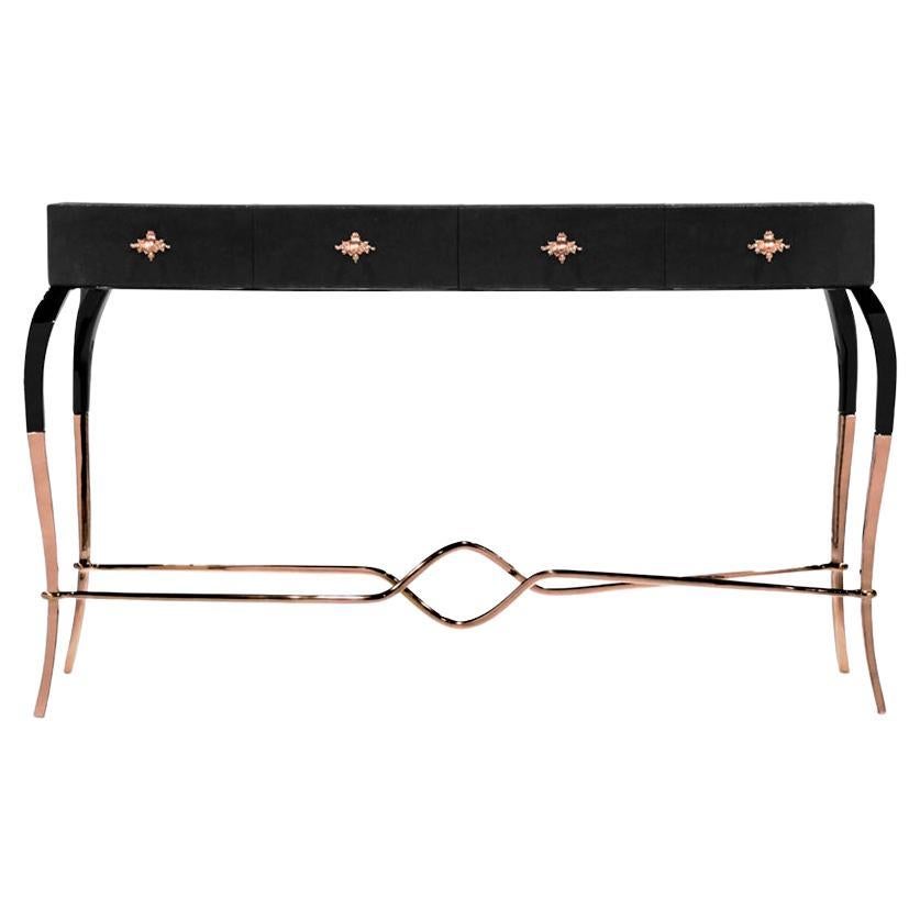 Luridae Leather Console