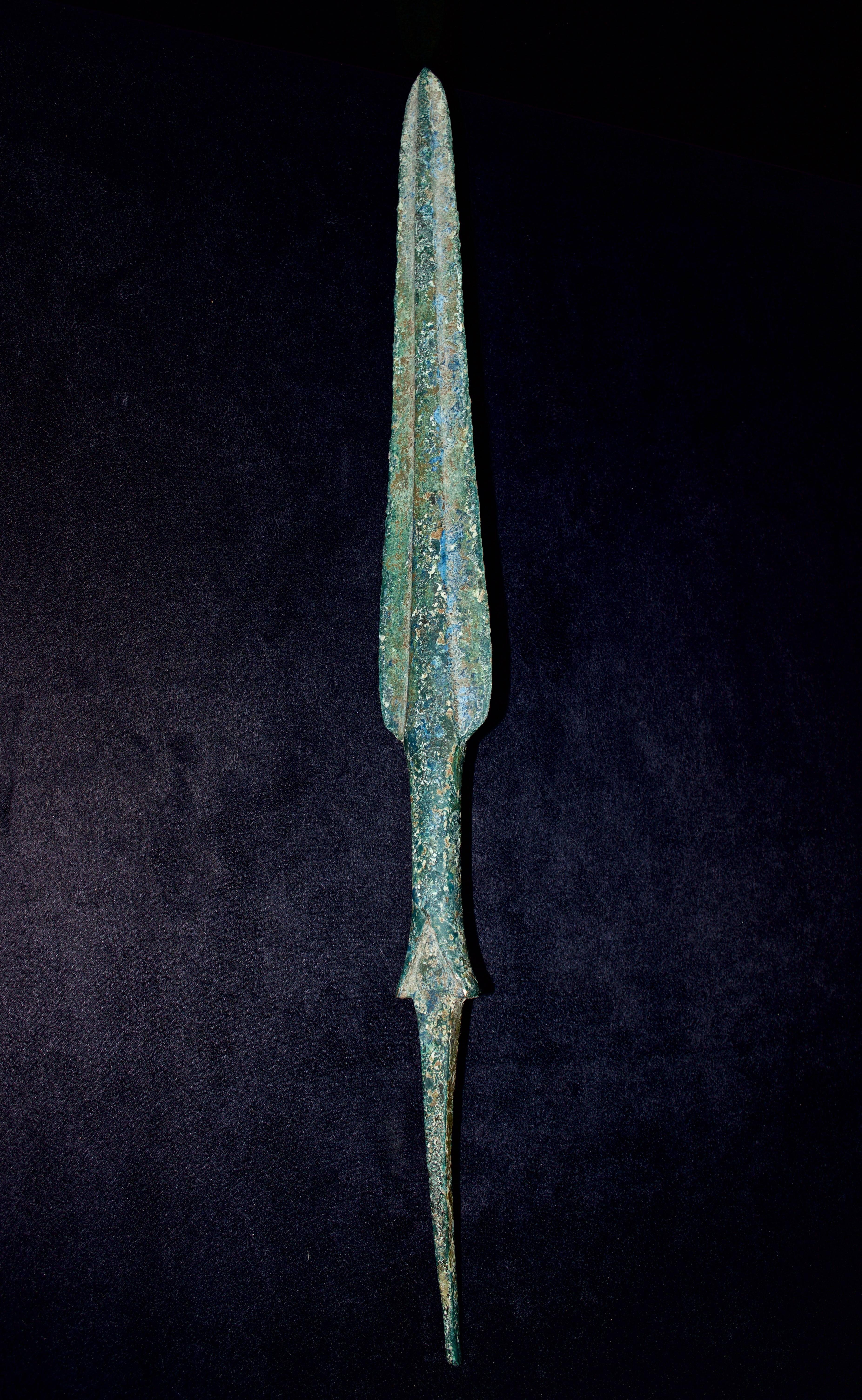 bronze age spear head for sale