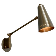 LUrman Sconce PB S FS by Lumfardo Luminaires