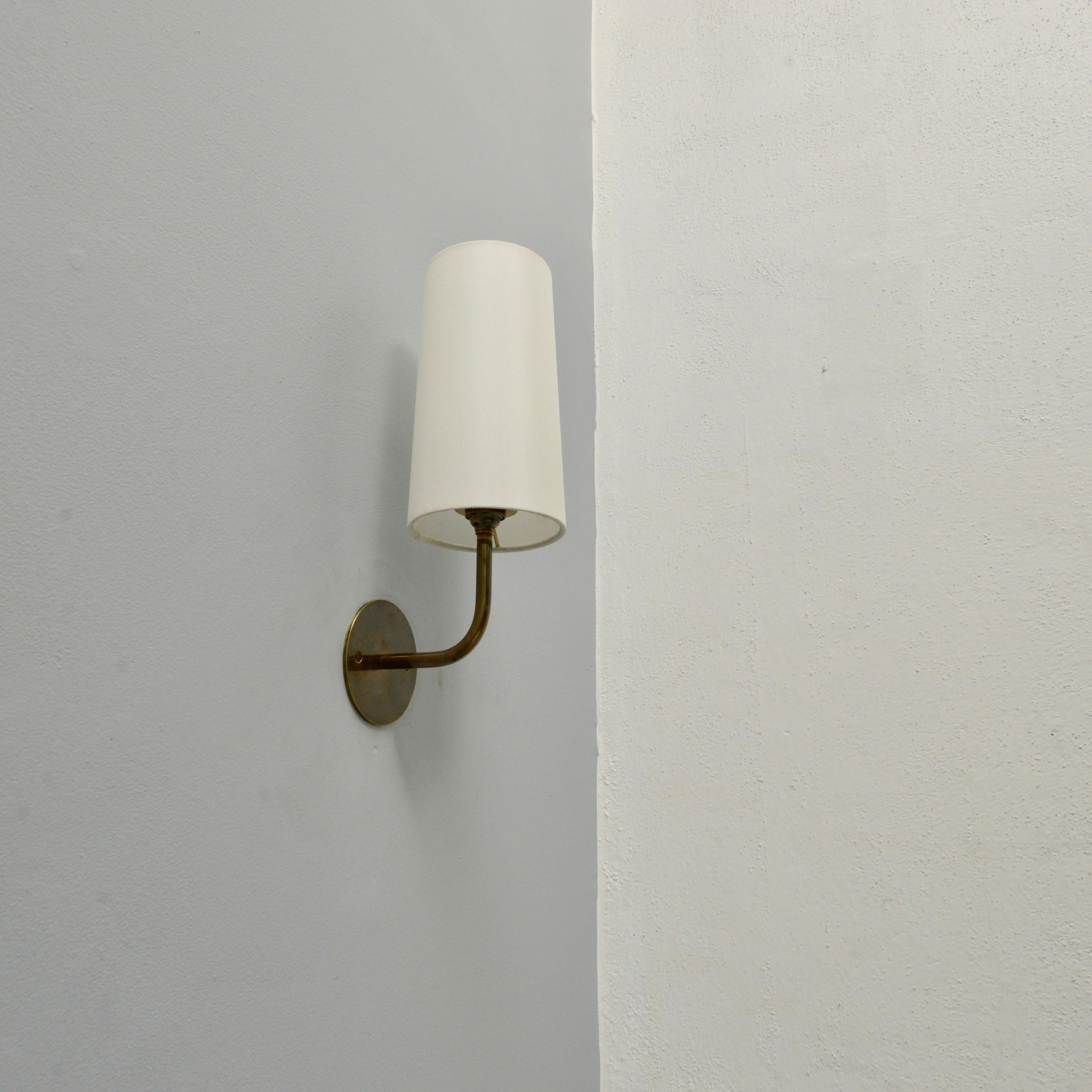 Brass LUroy Sconce For Sale