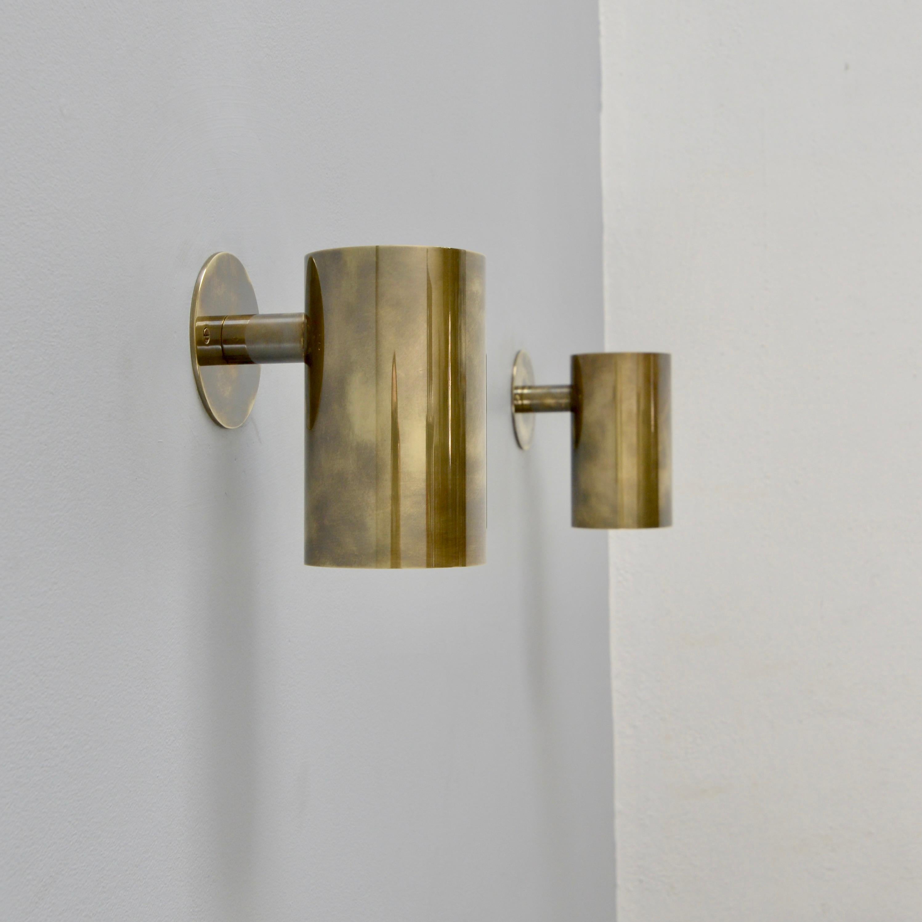 Patinated LUte OD Out/Indoor Sconce For Sale